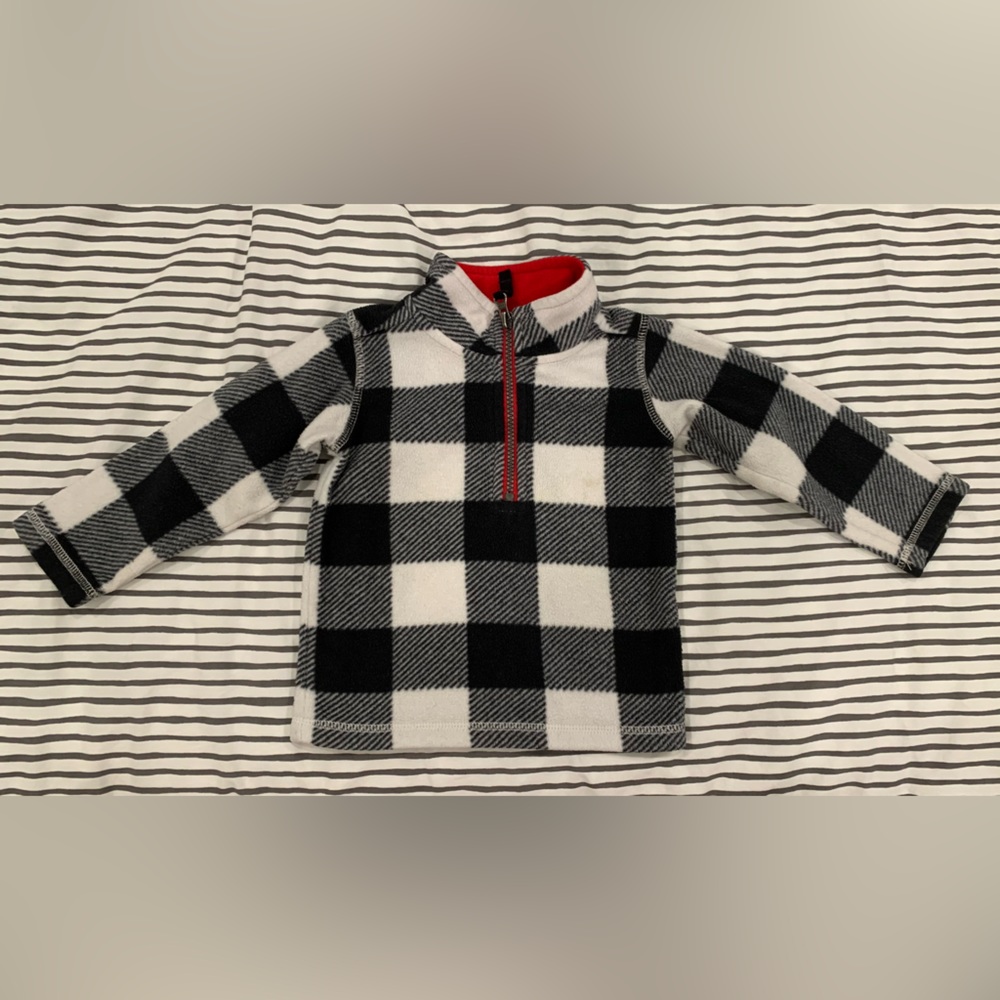 Warm and soft fleece sweater for 2T